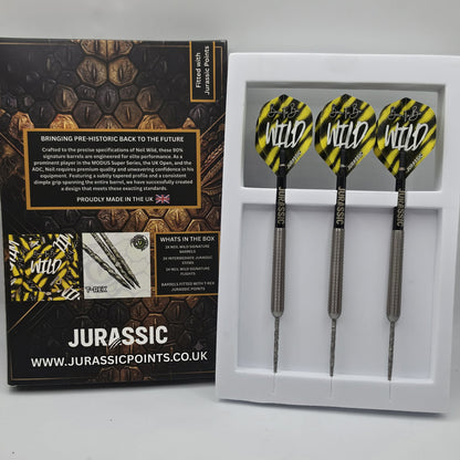 JURASSIC - NEIL WILD SIGNATURE PLAYING DARTS 25G - Jurassic Points